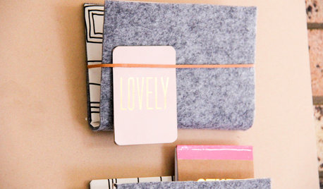 DIY Project: Scandi-Style Mail Organiser