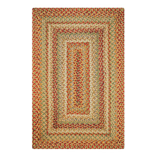 Homespice Decor Harvest Jute Braided Rug (Rectangle), 6' x 9 ...
