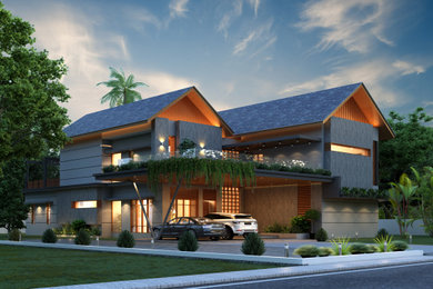 THE TWIN HOUSE