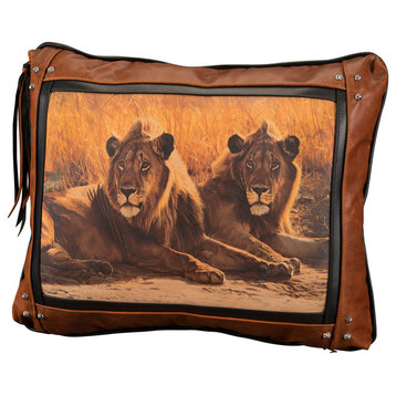"Lions Eyes" Banovich Wild Accents Pillow