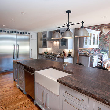 Grey Shaker Cabinetry