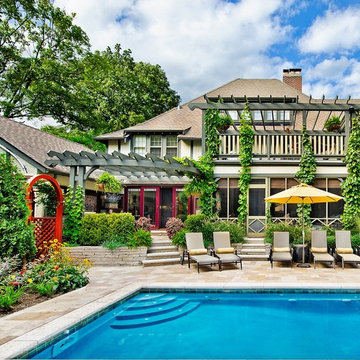 Winnetka, IL Sport Pool Maximizes Available Space