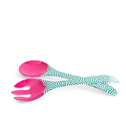 Jonathan Adler Sorrento Salad Servers - Serving Utensils