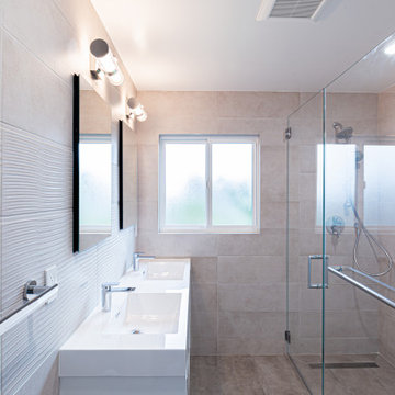 Full Bathroom Remodel : Italian Shower