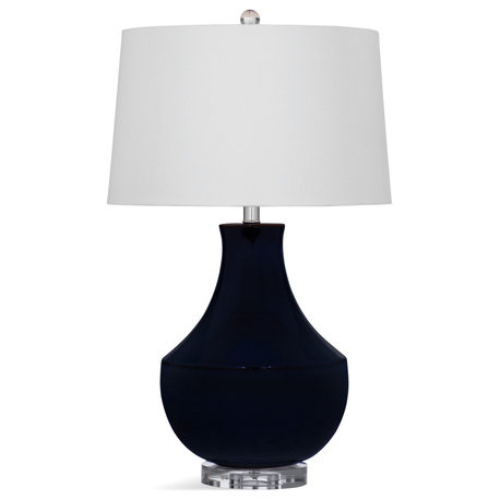 Kinney Ceramic Blue Table Lamp