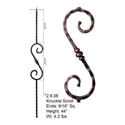 Mediterranean Wrought Iron Balusters - Products