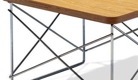 Modern Icons: The Eames Wire Base Table