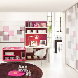 Lollisoft children's bed wall unit - Kids Beds