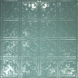 0605 Tin Ceiling Tile - Classic - MINI FLUER-DE-LIS - Ceiling Tile