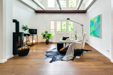 Modernes Wohnzimmer in Hamburg