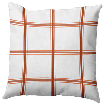 26" x 26" Geometric Decorative Throw Pillow, Sienna
