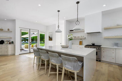 Inspiration for a transitional kitchen remodel in Other