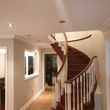 House Repaint with Stucco Ceiling Removal