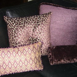 Purple Passion! - Decorative Pillows