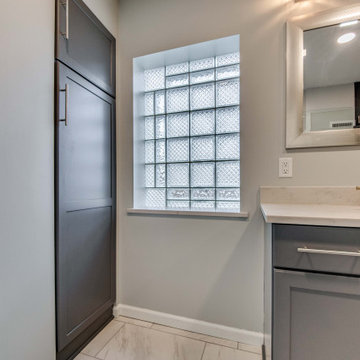 Big shower for a new bathroom