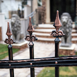 Wrought Iron Flowers. - Home Fencing And Gates