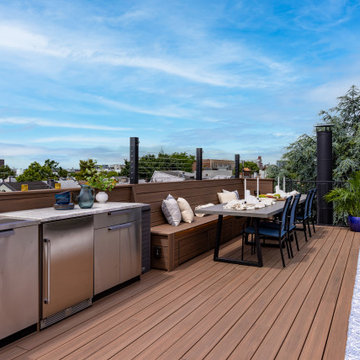 Touch The Sky: Roof Deck, Interior Stair