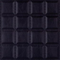 DCT LRT08 Faux Leather Ceiling Tile - Black - Ceiling Tile
