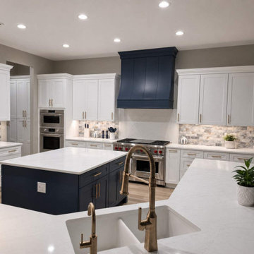 Alamo Ranch Kitchen Remodel & Dining Room Conversion to Custom Bar and Poker Lou