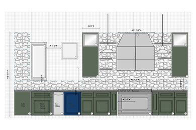 PRELIMINARY NORTH WALL ELEVATION