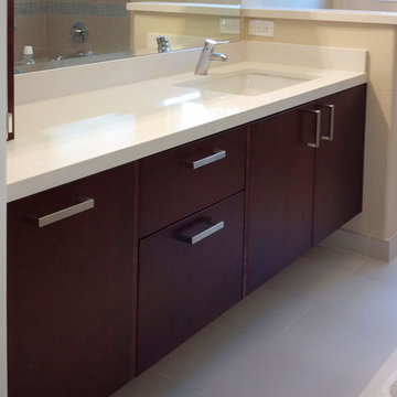 Cupertino Neo Cherry Contemporary Bathroom