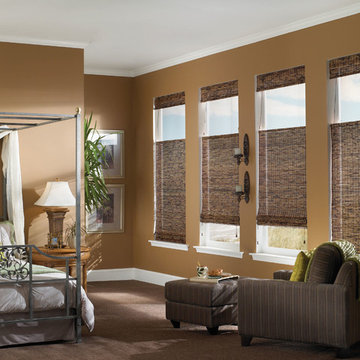 Custom Woven Wood Shutters