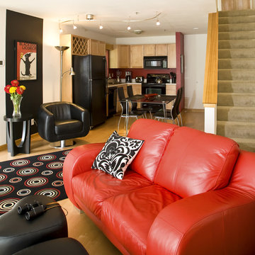 Red & Black Interior
