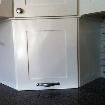 Kitchen Corner Appliance Garage