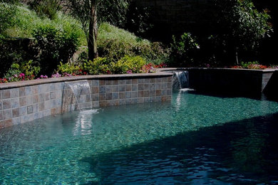 Pool Scapes and Standard Sheeting Waterfalls