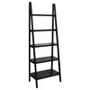 5-Shelf Ladder Bookcase, Espresso