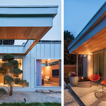 kul grilles Air Vent Covers Add Extra Warmth To This Mid-century Modern Home