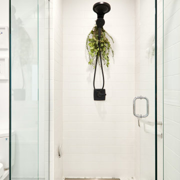 Clean and Modern, yet Cozy Bathroom