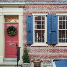 paint with brick house