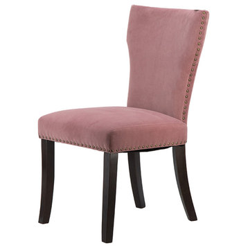 Dinning Chair Pink 25x20x37"