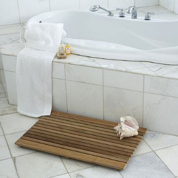 Bathroom and Shower African Teak Wood Mats