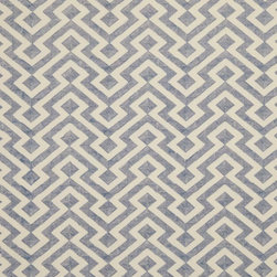 Made To Measure Curtains - John Lewis & Partners Meeko, Indian Blue - Curtains, Blinds & Shutters