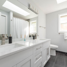 White vanity