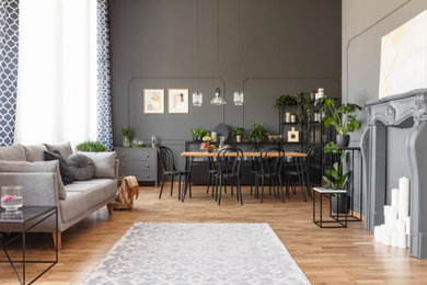 Inspiration for a living room remodel in Other