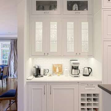 Kitchen beverage center- small butlers pantry