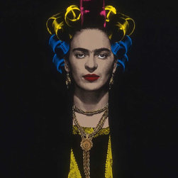 M Tony Peralta, Frida Con Rolos - Fine Art Prints