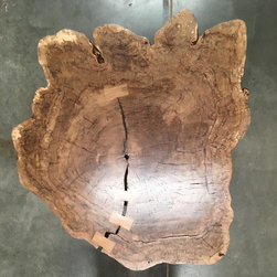 Live Edge White Oak Conference Room Table - Side Tables And End Tables