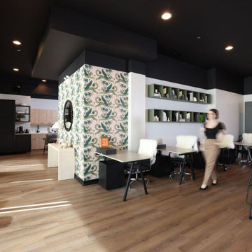 After | Main office - Accent Wall - Cafe