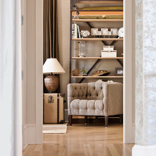 Example of a coastal home theater design in Jacksonville