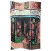 6' Tall Double Sided Parisian Street Room Divider