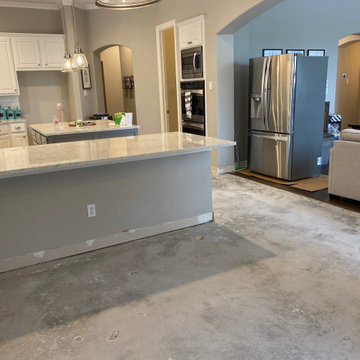 Dustless Tile Removal for Re-modeling