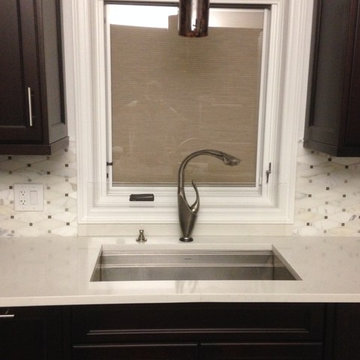 Calacatta Gold Octagono Backsplash