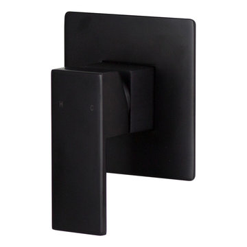 Kubos Shower/Wall Mixer - Matt Black