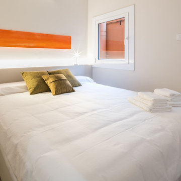 Dormitorios modernos en pisos de Santaló