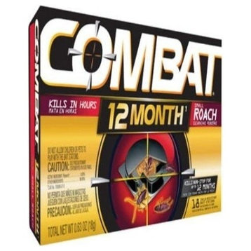 Combat 12 Months Roach Control, 18 Bait Stations