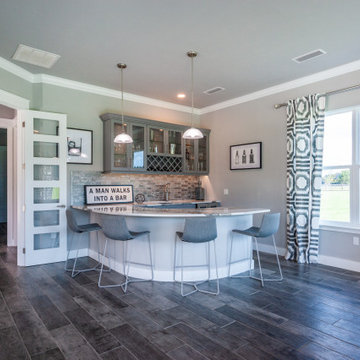 Custom Game Room with Radius Wet Bar and Pool Table – Newberry, FL